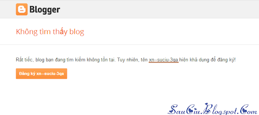 Hướng dẫn đăng kí tên miền blogspot tiếng việt