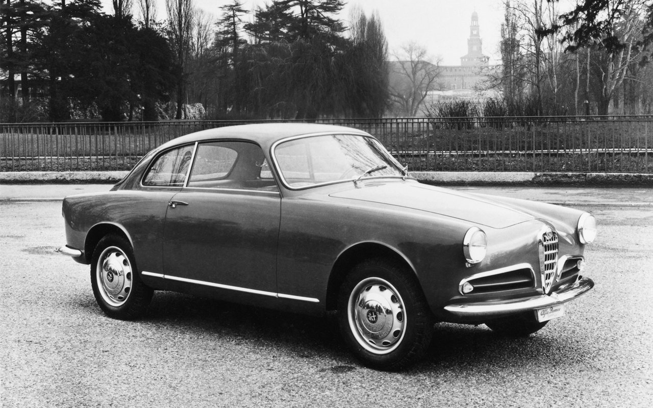 Sketchbook Historic Cars 1954 Italia Alfa Romeo Milano