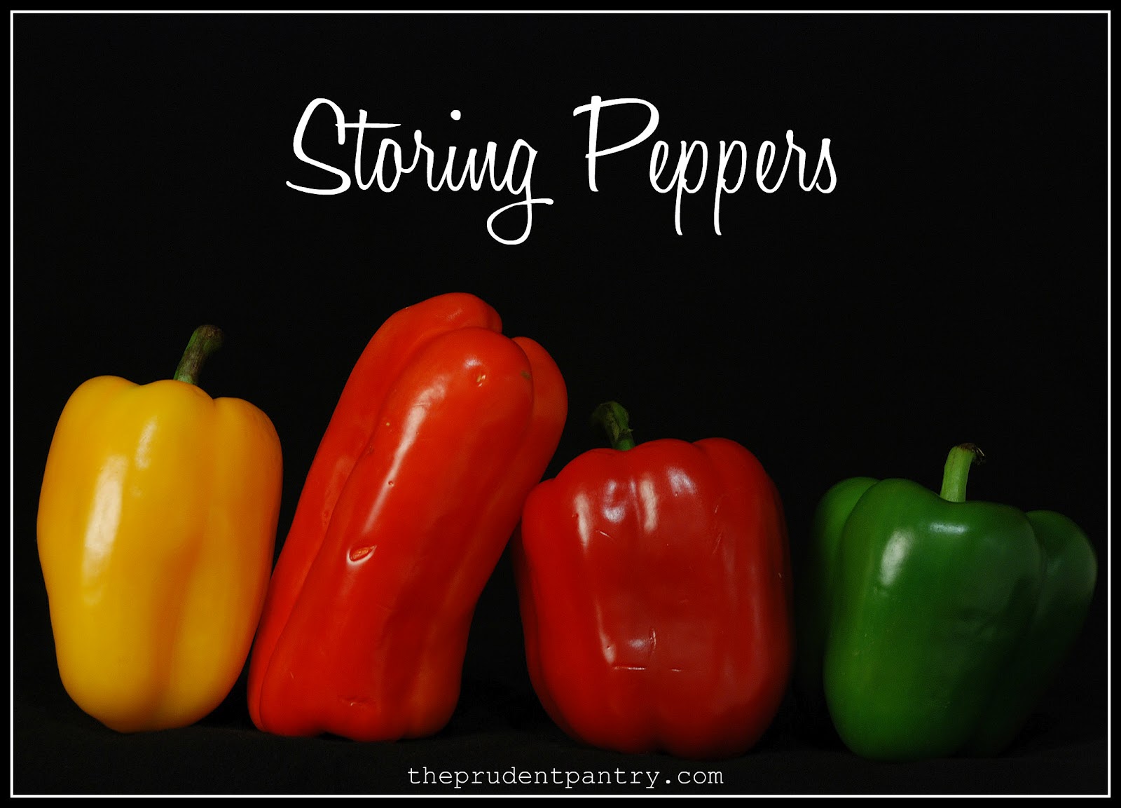 The Prudent Pantry Storing Peppers