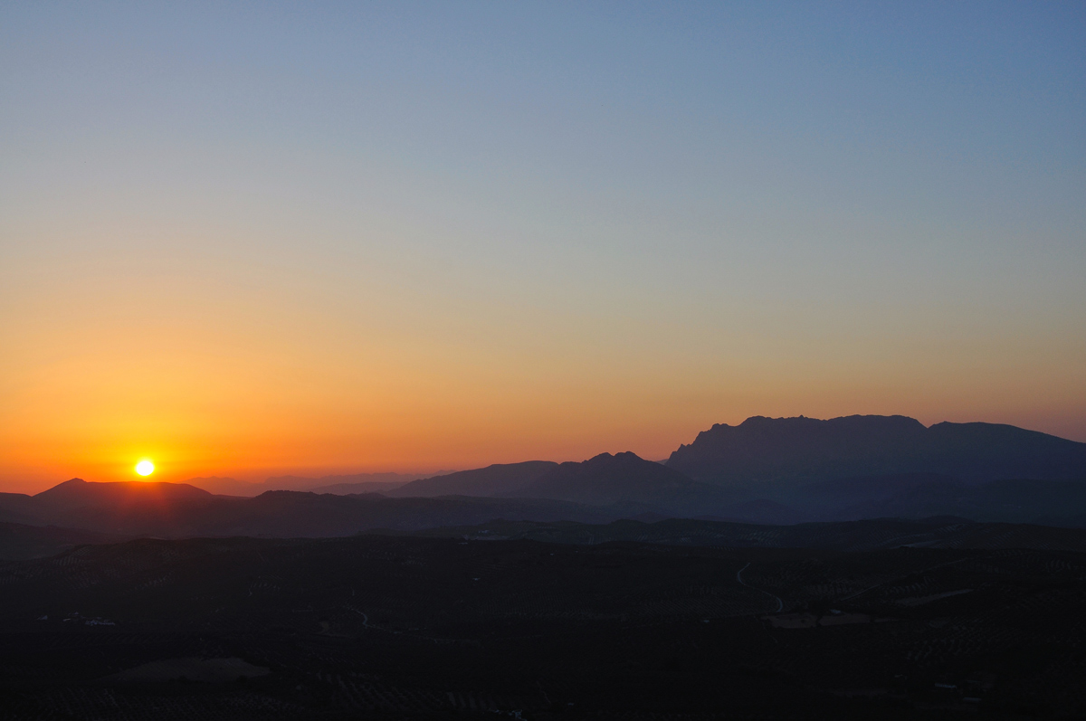 AMANECER EN LA SUBBÉTICA CORDOBESA desde Sierra de Aras