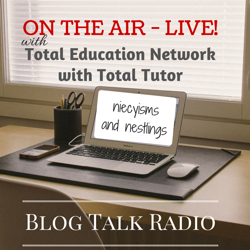 ON THE AIR Live on Total Education Network with Total Tutor on Blog