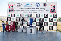 Podium clasa Promo BB - etapa a 2-a Bacau