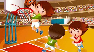 Niños haciendo deporte para imprimir