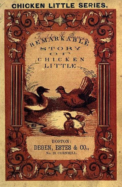 Chicken Little Says, “The Sky chicken little the sky is falling. Chicken Little Says, “The Sky