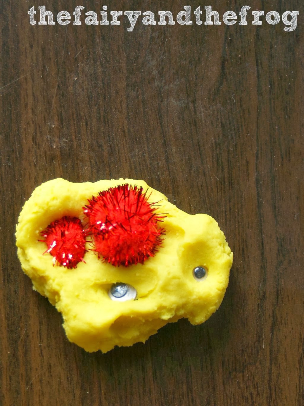 The fairy and the frog Chinese New Year inspired Dragon playdough