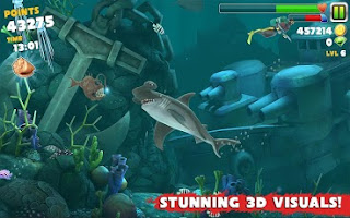 HUNGRY SHARK EVOLUTION 1.8.1 Apk Mod Full Version Data Files Download Unlimited-iANDROID Games