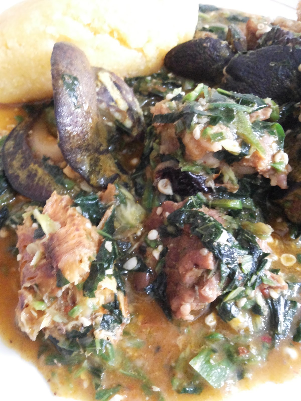 Okra, Ugu, Ogbono Soup Recipe With Cooking Pictures To make this weekend