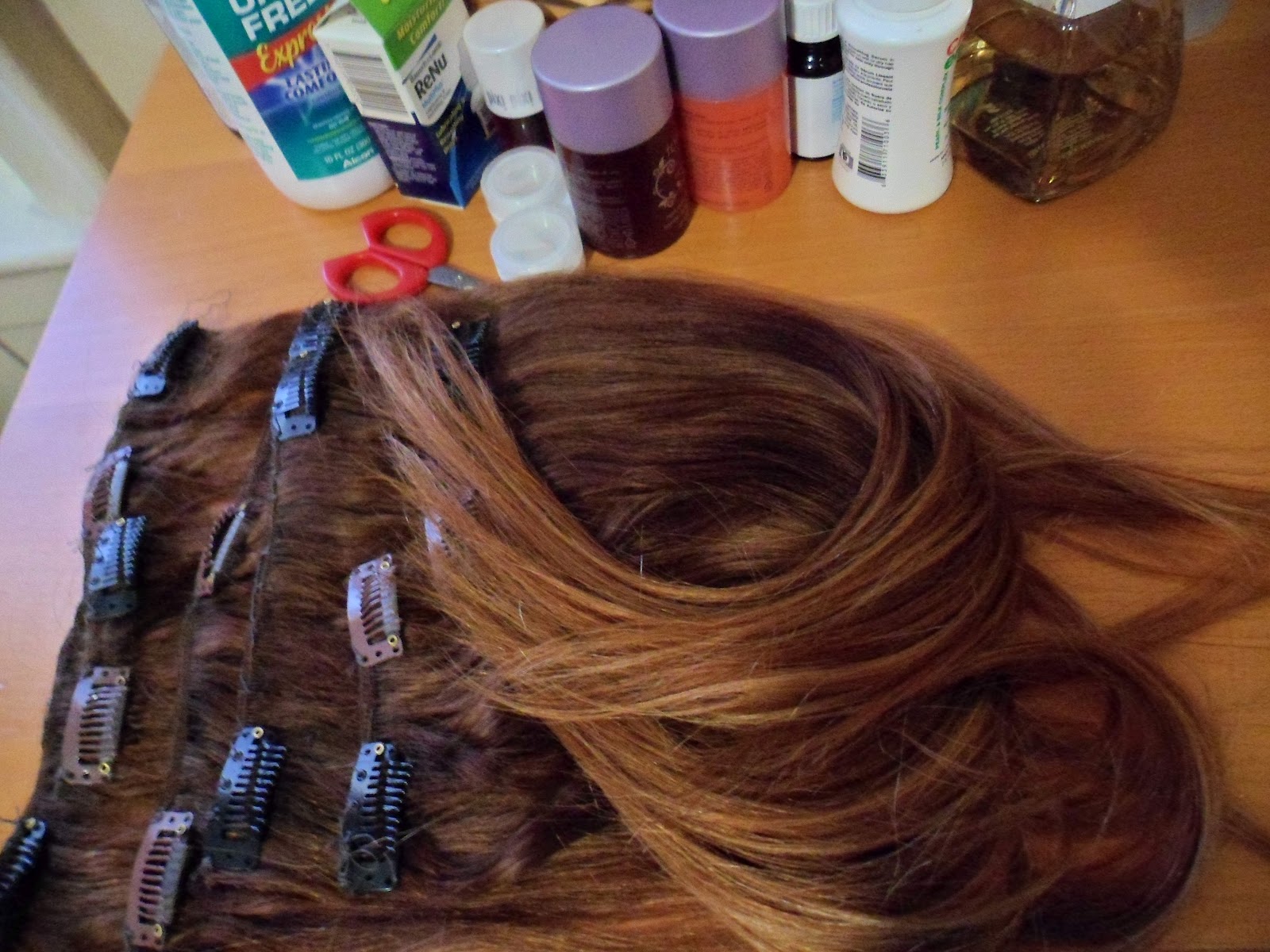 DIY Ombre Hair Color Extensions Dip Dye Tutorial Part 2 Ramblings