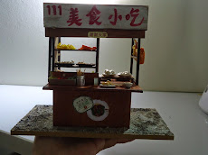 My handmade mini hawker stall