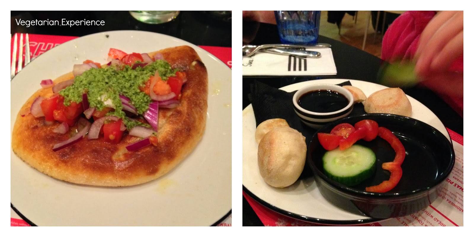 The Vegetarian Experience Pizza Express Vegetarian Menu Review