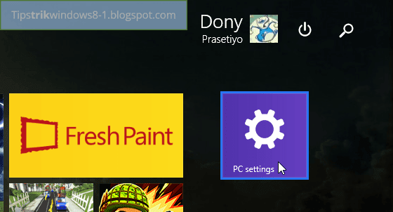 klik tile pc settings klik tile pc settings