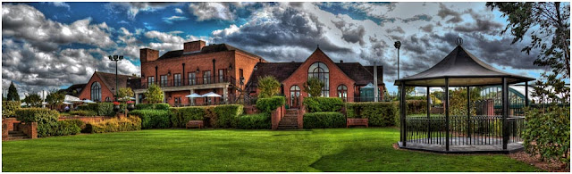 Panorama of Stockbrook manor, Essex