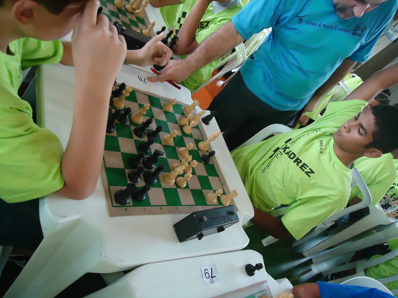 O Campeonato de Xadrez organizado pela - Sesc Campo Limpo