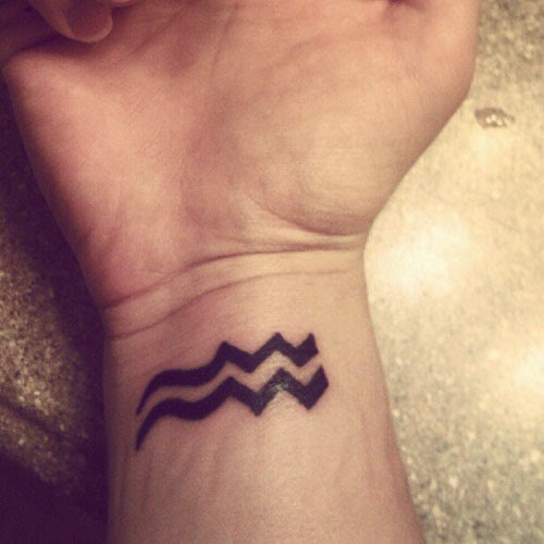 10 Most Beautiful Aquarius Tattoos