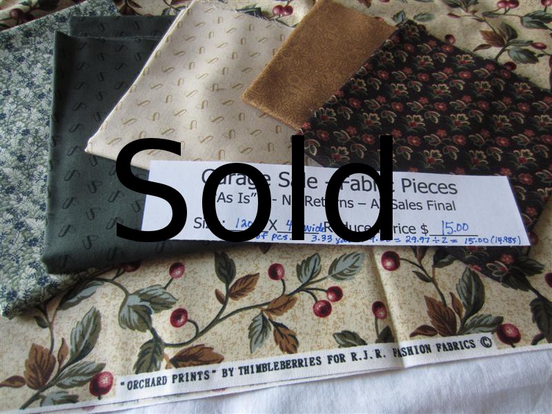 Crafty Sewing & Quilting Are You Participating in the Fabric Garage Sale?