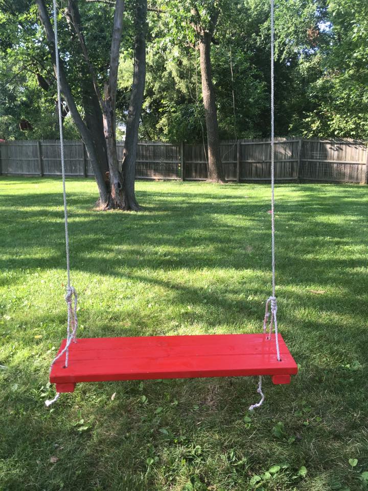 DIY Adult Tree Swing One Brown Mom