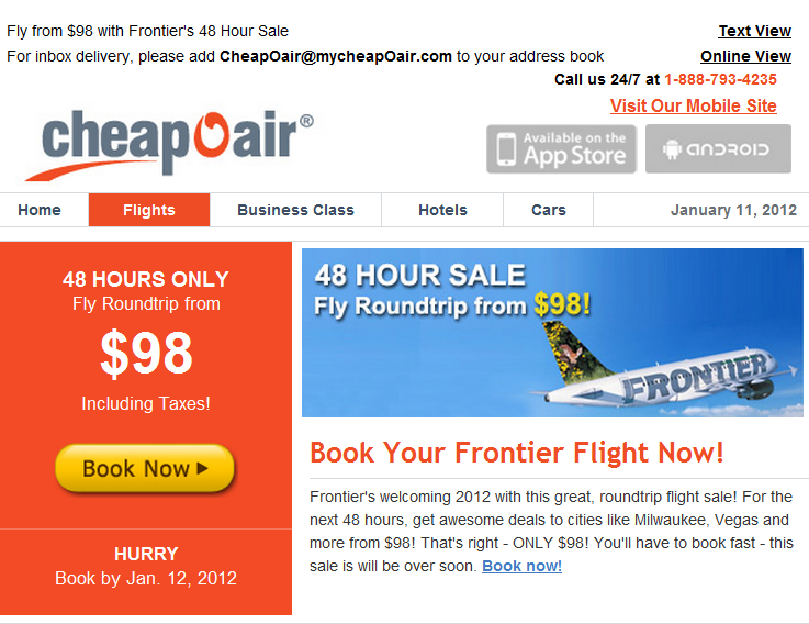 Find Cheap Flights & Airfares! For easy booking and the absolute best prices on flights, hotels, cars, vacations packages and more, book your next trip with CheapOair. With over destinations worldwide and the Best Price Guarantee promise, it’s easy to save and find the lowest rate no matter where you’re traveling.