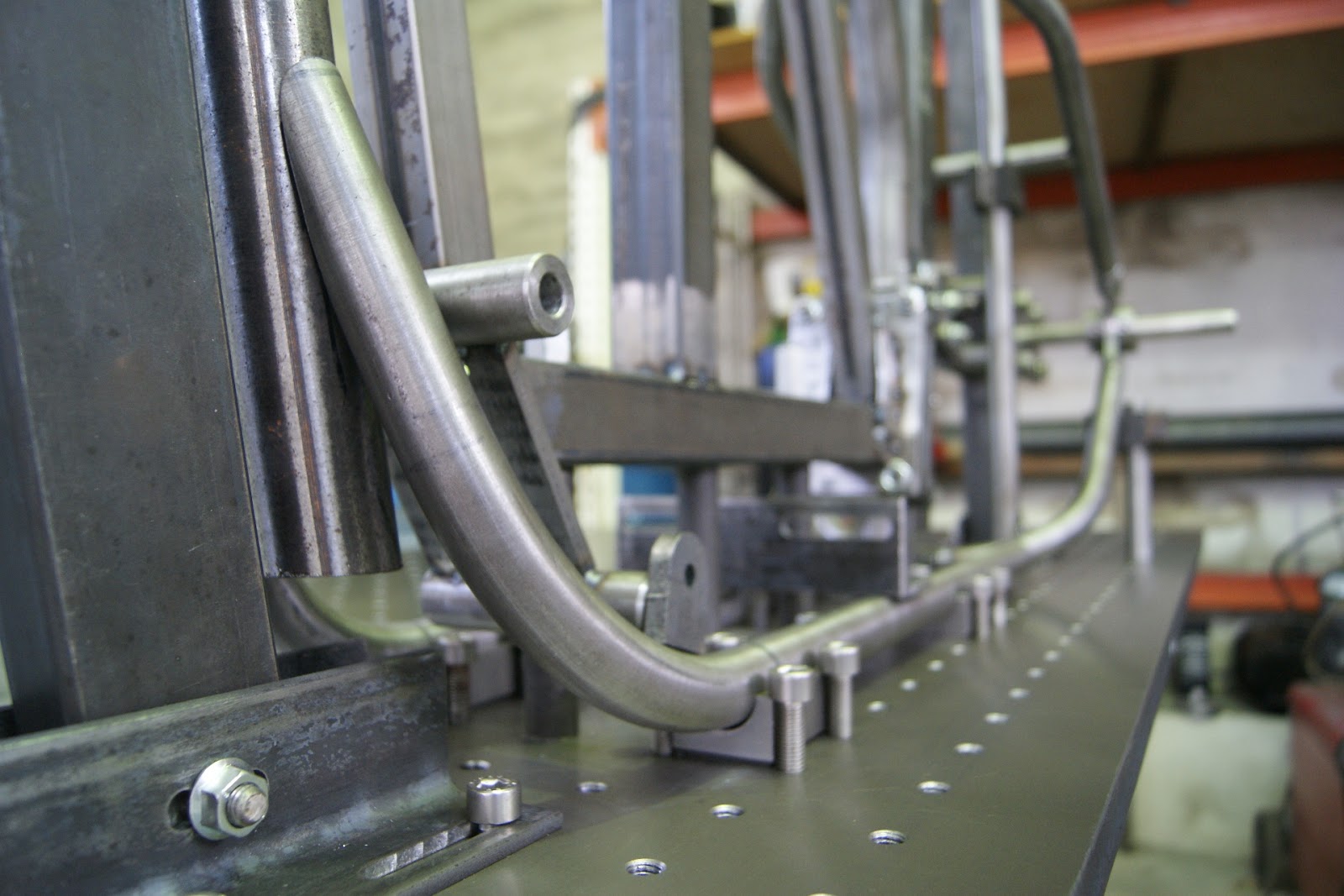 rocksolidmotorcycles New frame jig