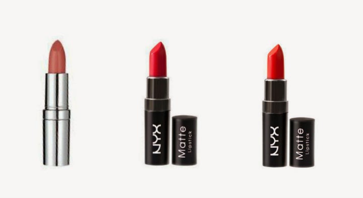 spring matte lipstick seventeen 05 nyx bloody mary pure red