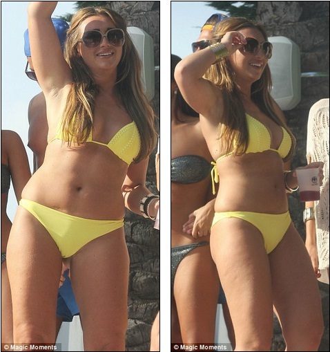 Little Miss Sunshine: Lauren Goodger shows off results of drastic weight-lo...