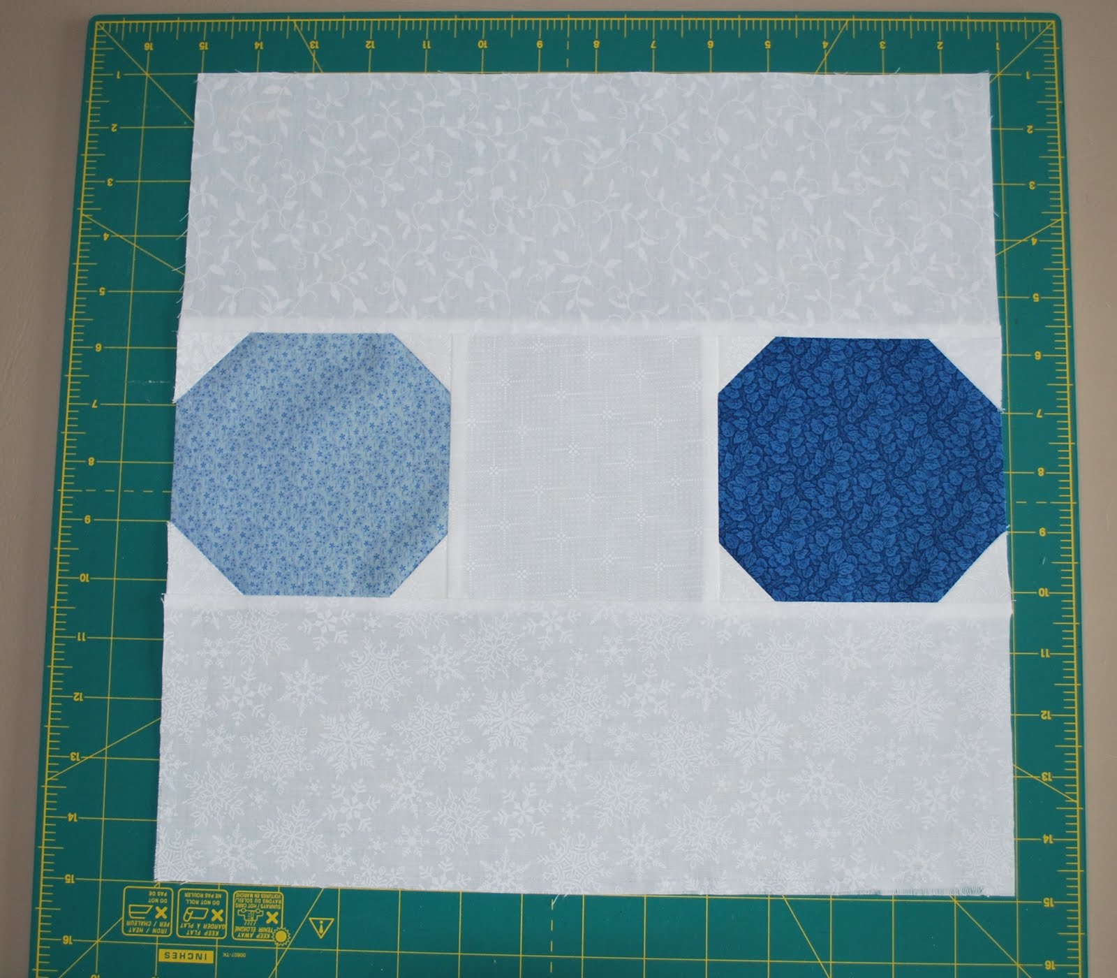 Double Nickel Quilts Nickel Snowballs quilt