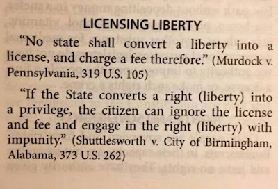 The Lonely Libertarian A Thought On Liberty And Licensing