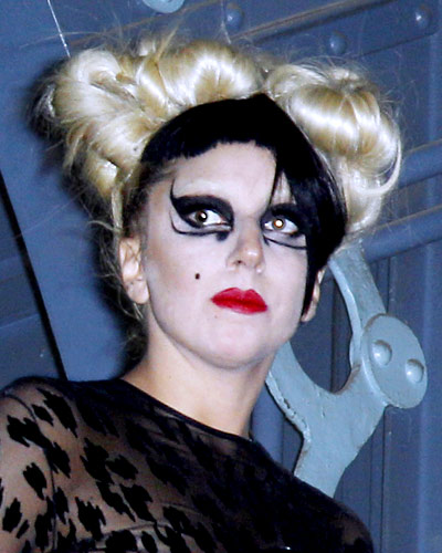White Balls and Black Bangs Black Hair With White Bangs. White Balls and Black Bangs