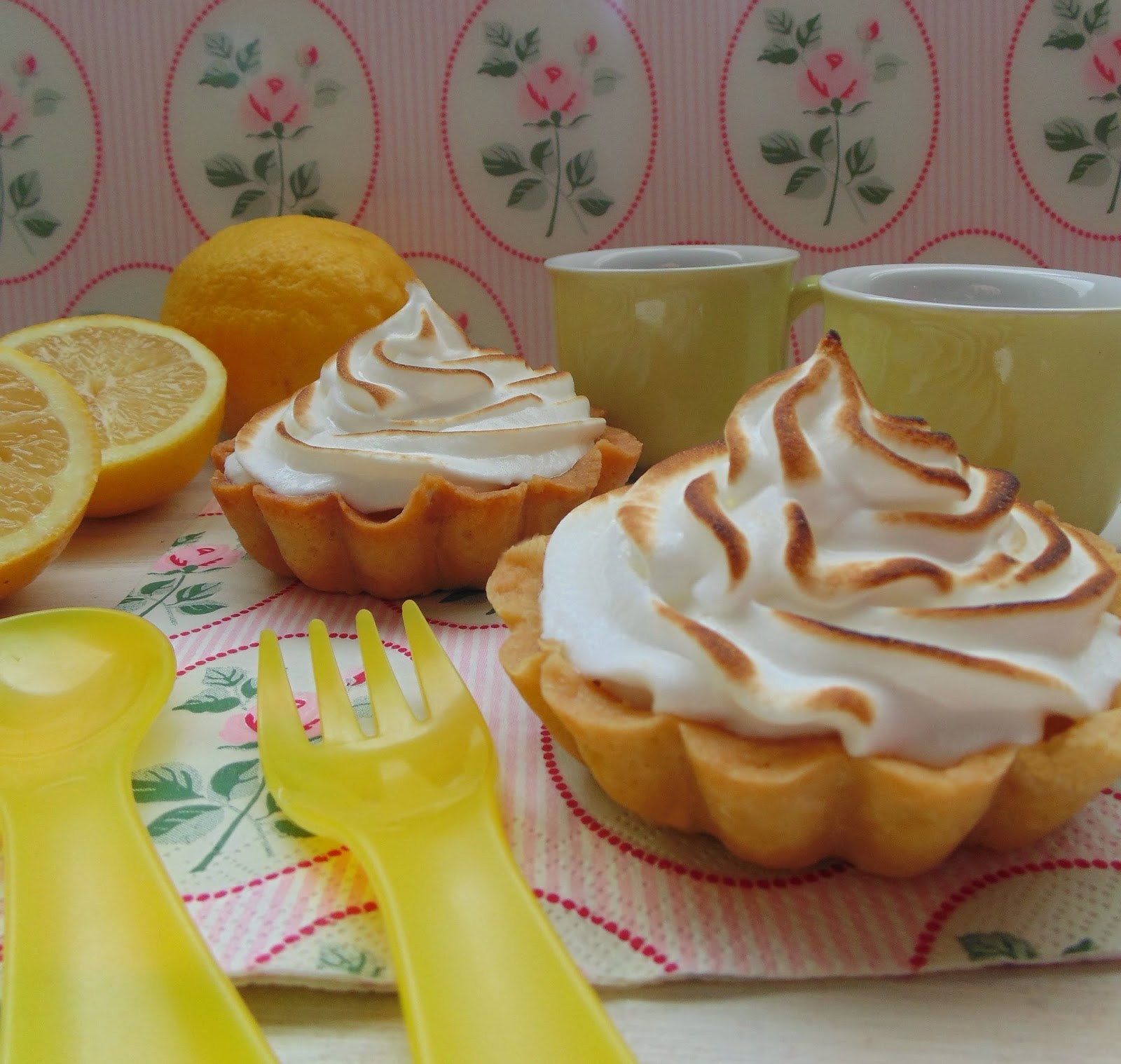 Horno obsesión Tarteletas de limón (mini lemon pie)