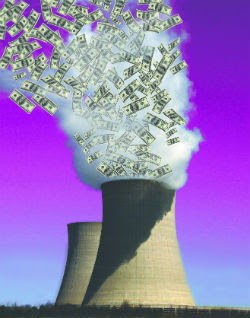 Nuke plant leaking money