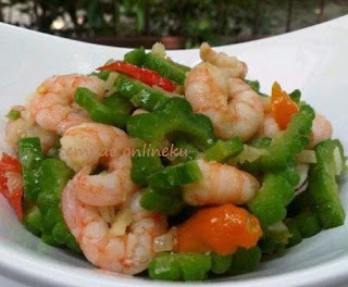 resep tumis pare dan udang