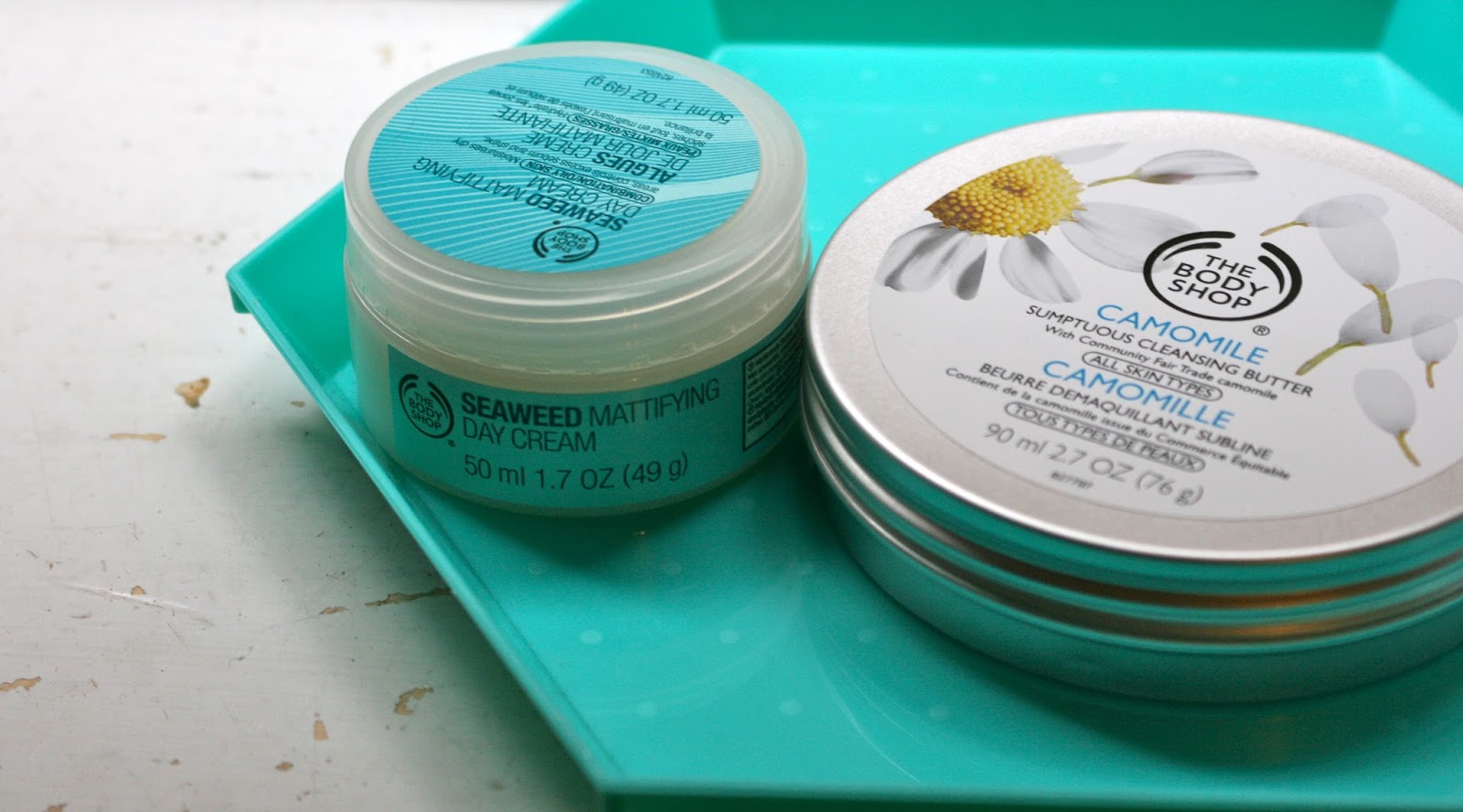 evlady The Body Shop Camomile Cleansing Balm & Seaweed Mattifying