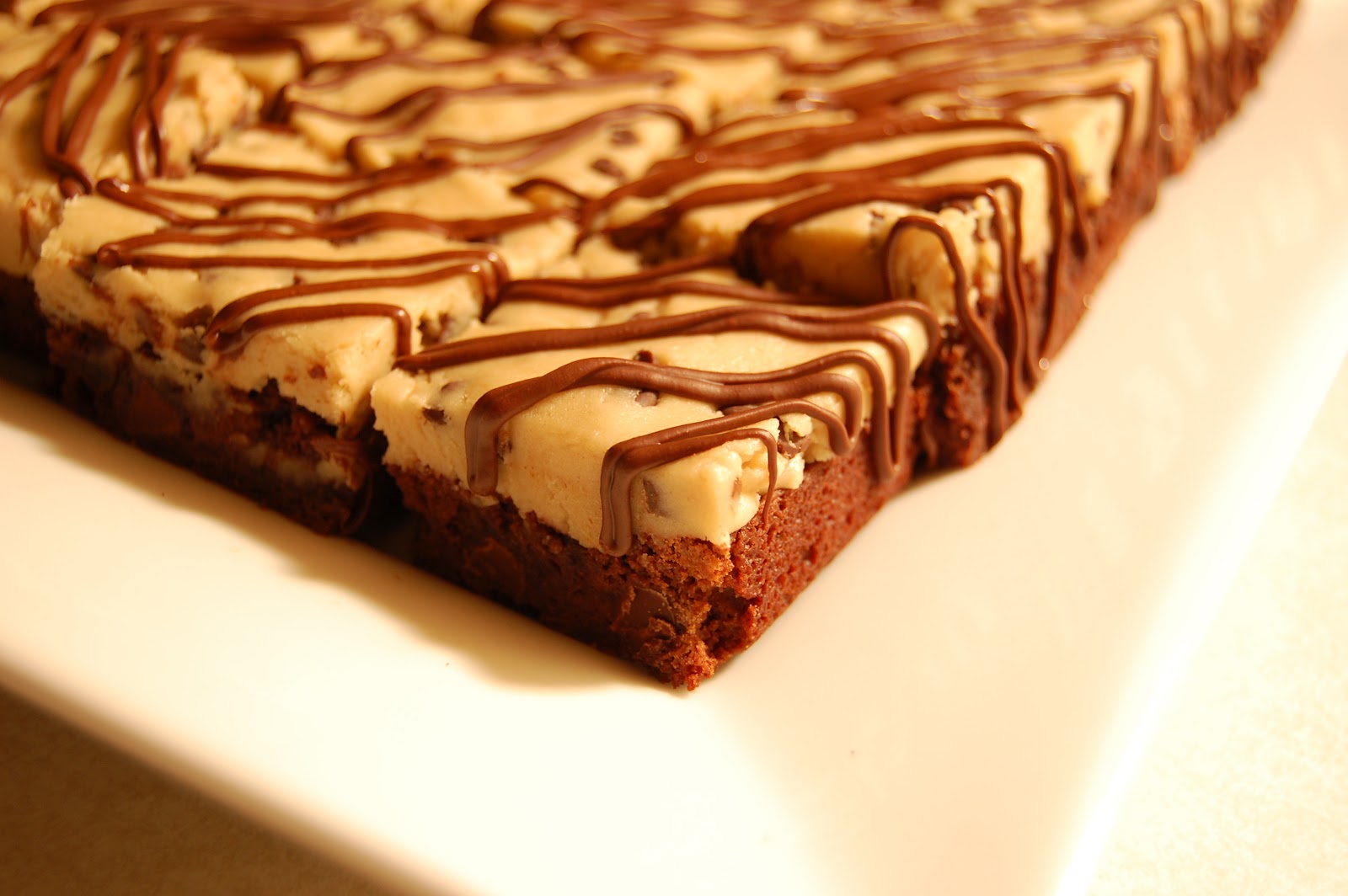 Cheat Day Cookie Dough Topped Brownies