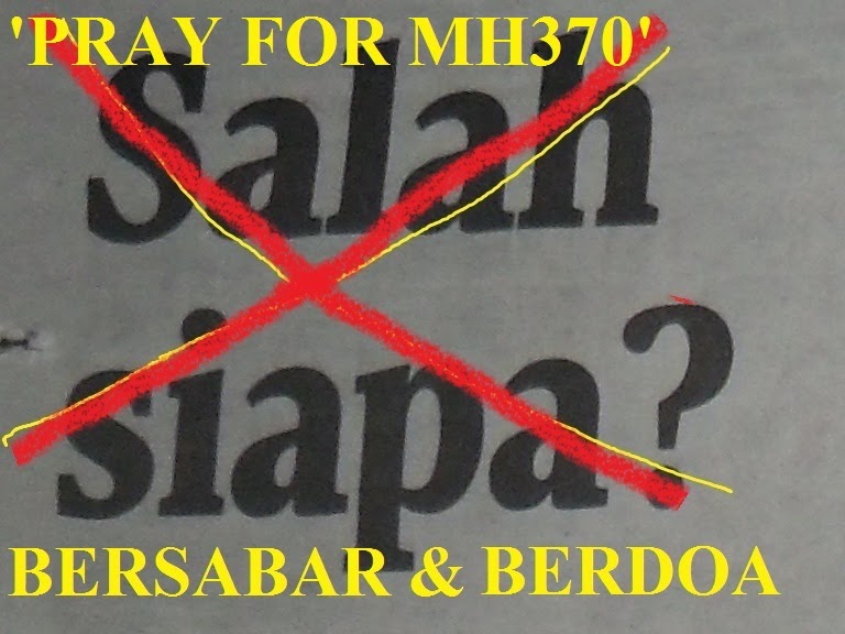 PRAY FOR MH 370