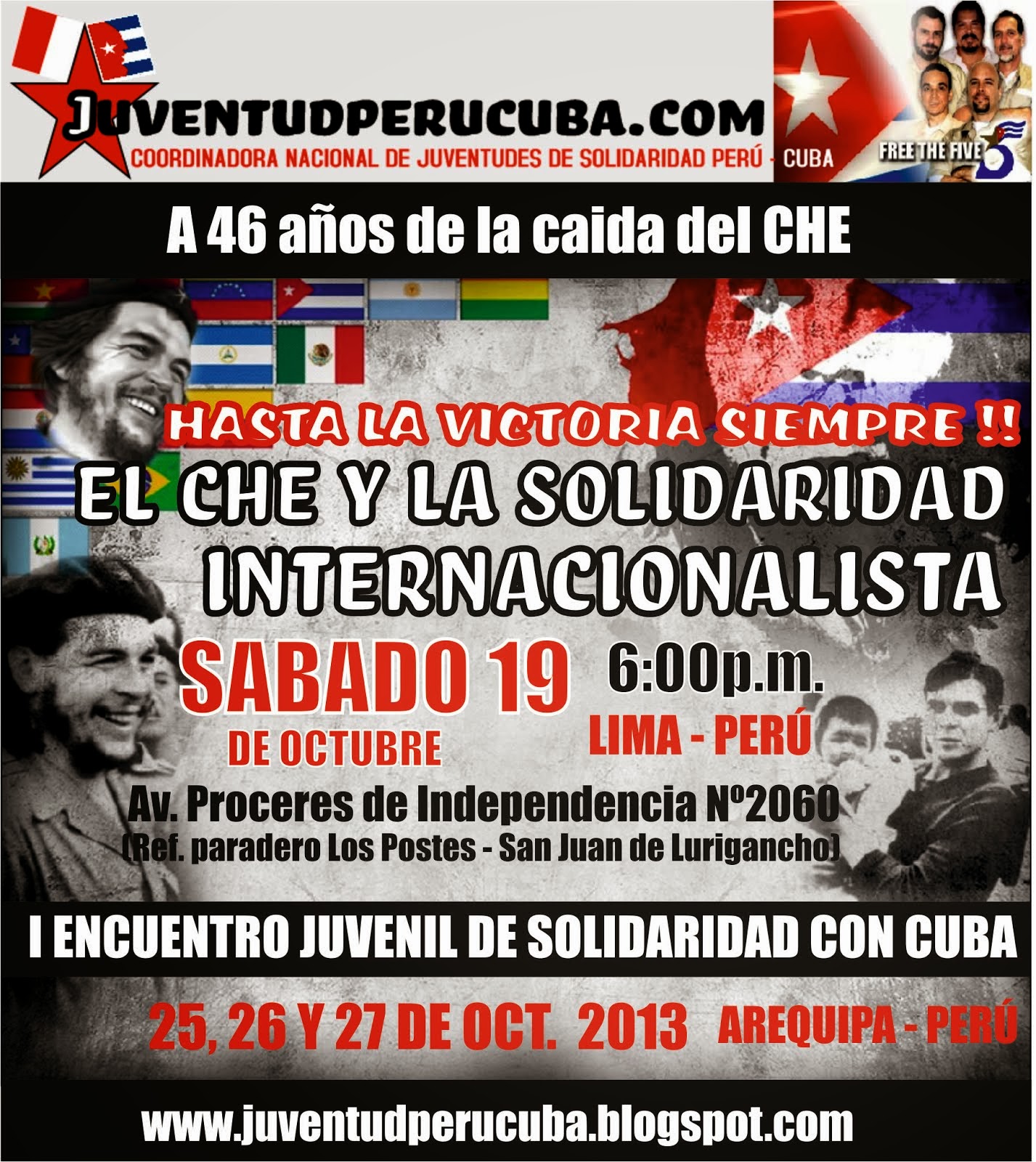 Jornada Nacional de Solidaridad con Cuba