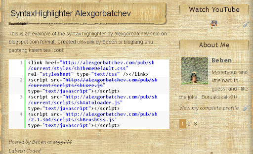 syntaxhighlighter