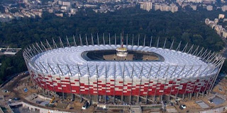 Pembukaan EURO 2012 Polandia - Ukraina, stadion warsawa, euro 2012