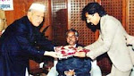 भूतपूर्व राष्ट्रपति डॉ.शंकर दयाल शर्मा और अतुल मिश्र