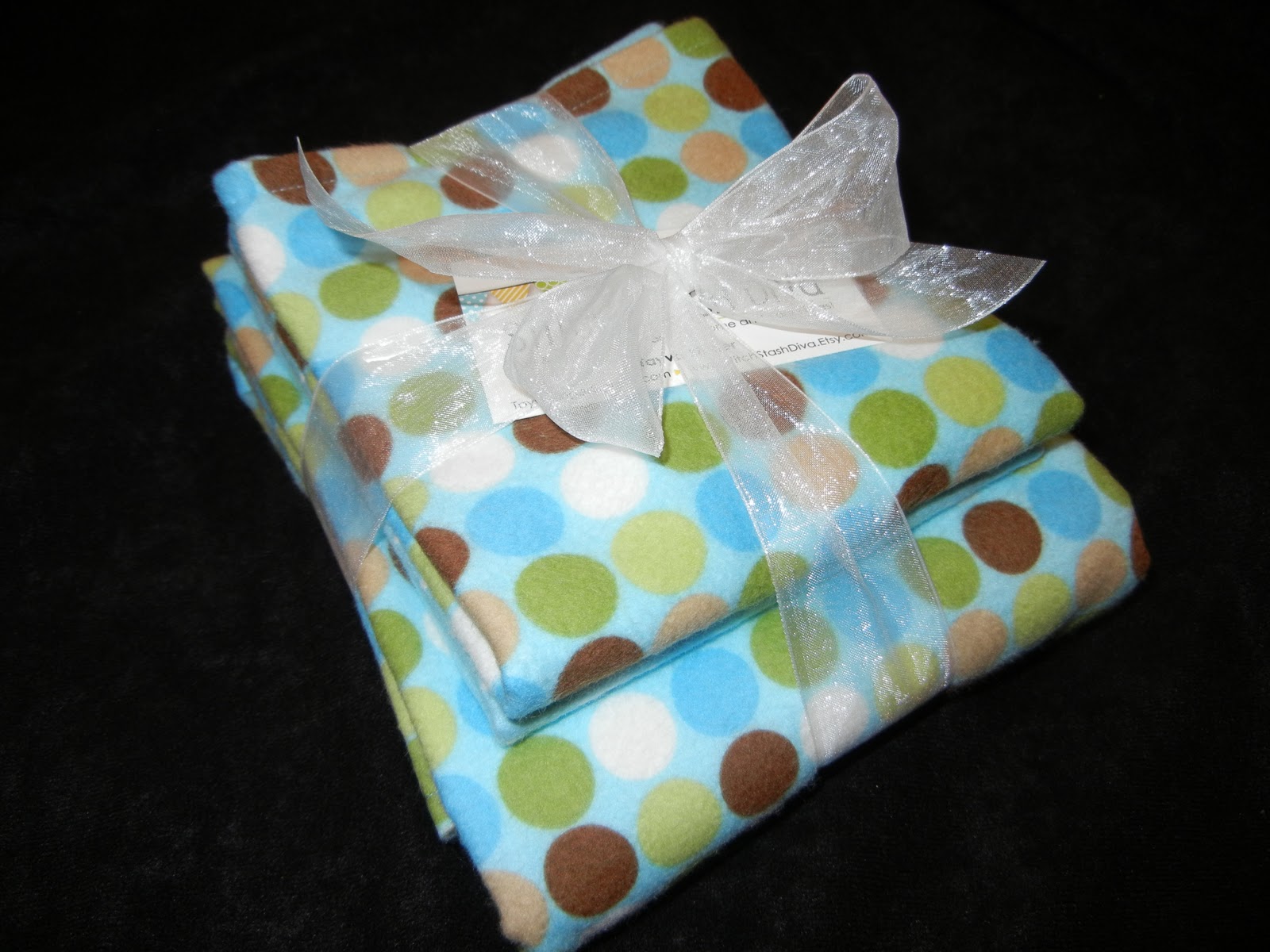 StitchStashDiva Receiving Blanket & Burp Cloth TUTORIAL