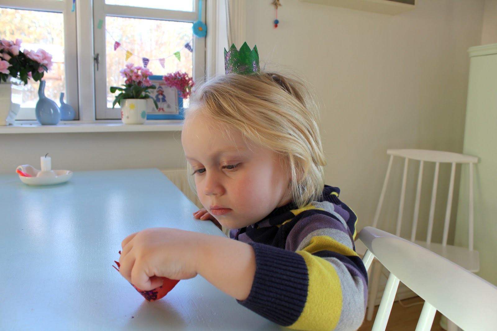 ævlebævle: prinsessekroner, en ide til fastelavn.