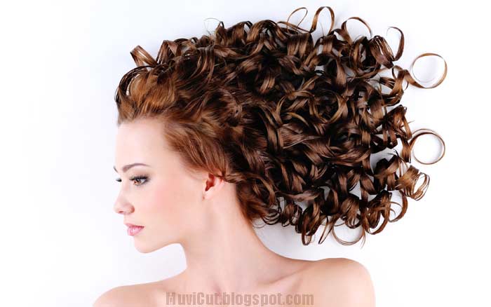 Curly hair