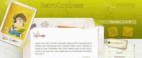 Soolretro wordpress theme