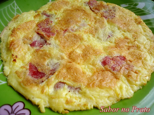 omelete super fácil de fazer.