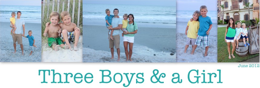 Three Boys and a Girl