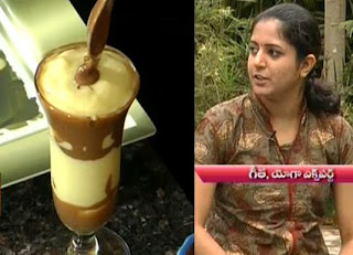 Mango Chocolate Smoothie in Sweet Home