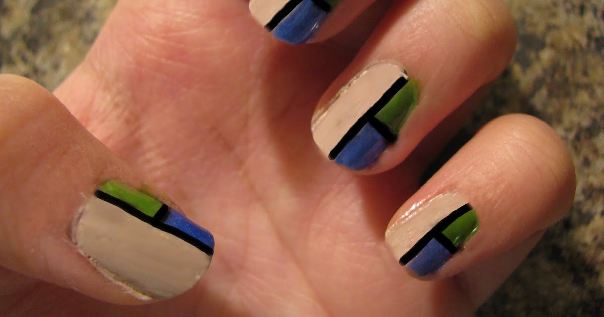 2. How to Create a Color Block Manicure - wide 1