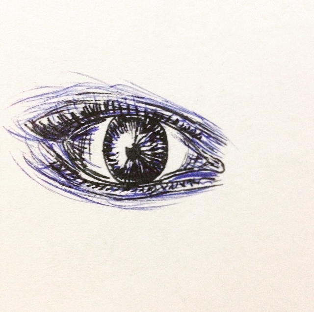 Home Spun Around Tuesday Tutorial Watercolor Eyes