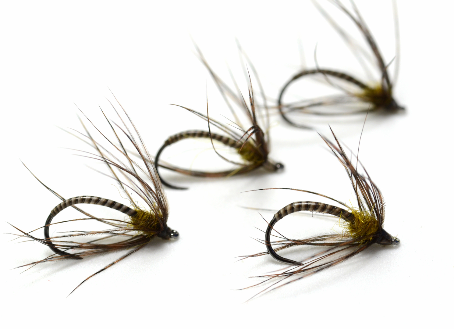Soft Hackle Kick Fly Fish Food Fly Tying and Fly Fishing
