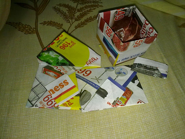dada's origami envelopes and box