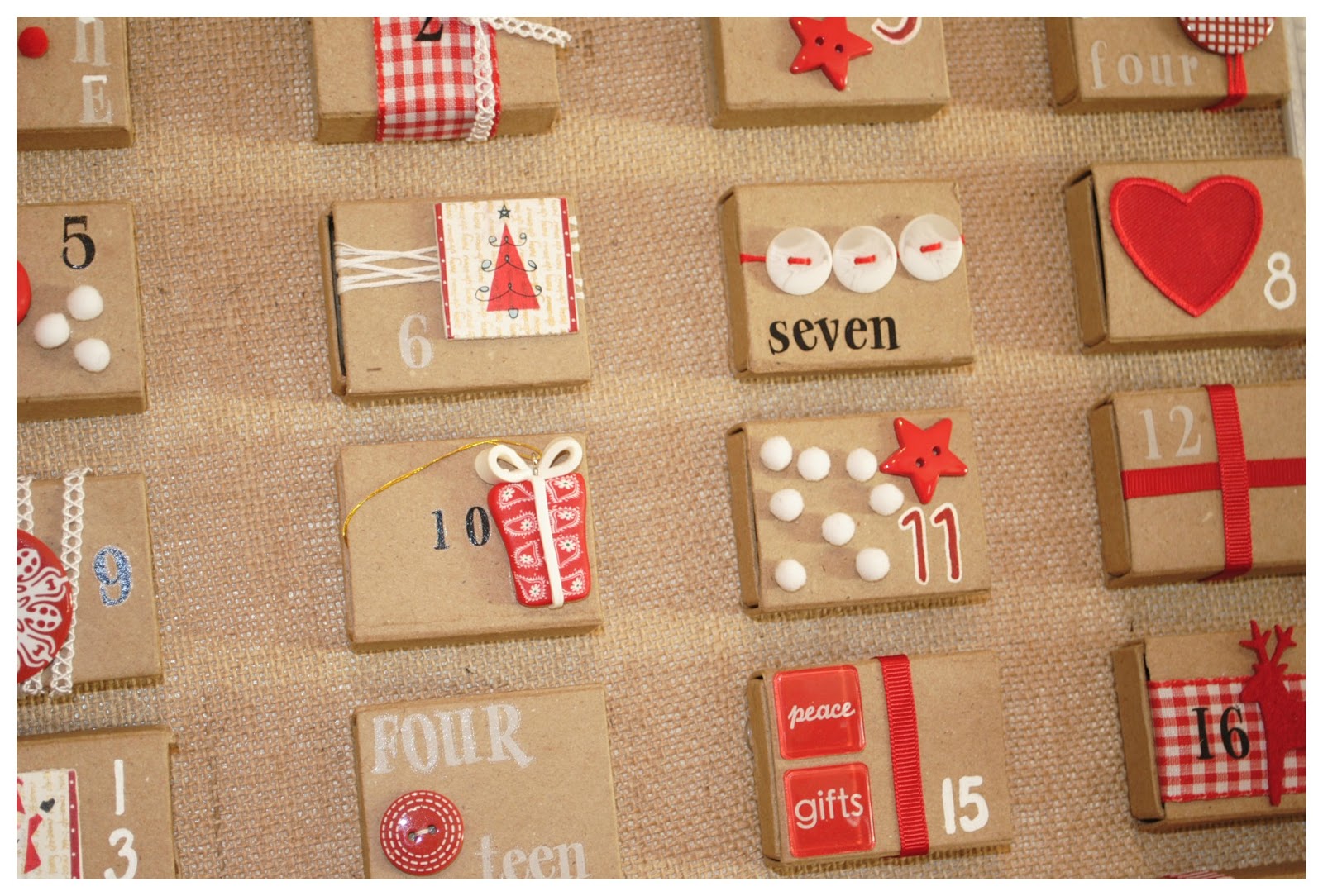 A Little Bit of Quiet Matchbox Advent Calendar