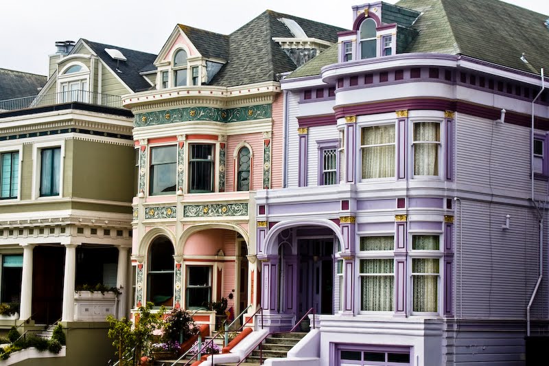 Murcia Truth Squad Victorian Homes, San Francisco, California
